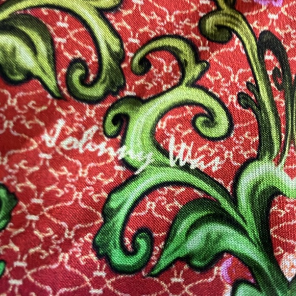 Johnny Was | Zoila Key Chain Ring Silk Scarf Charm - Picture 3 of 9